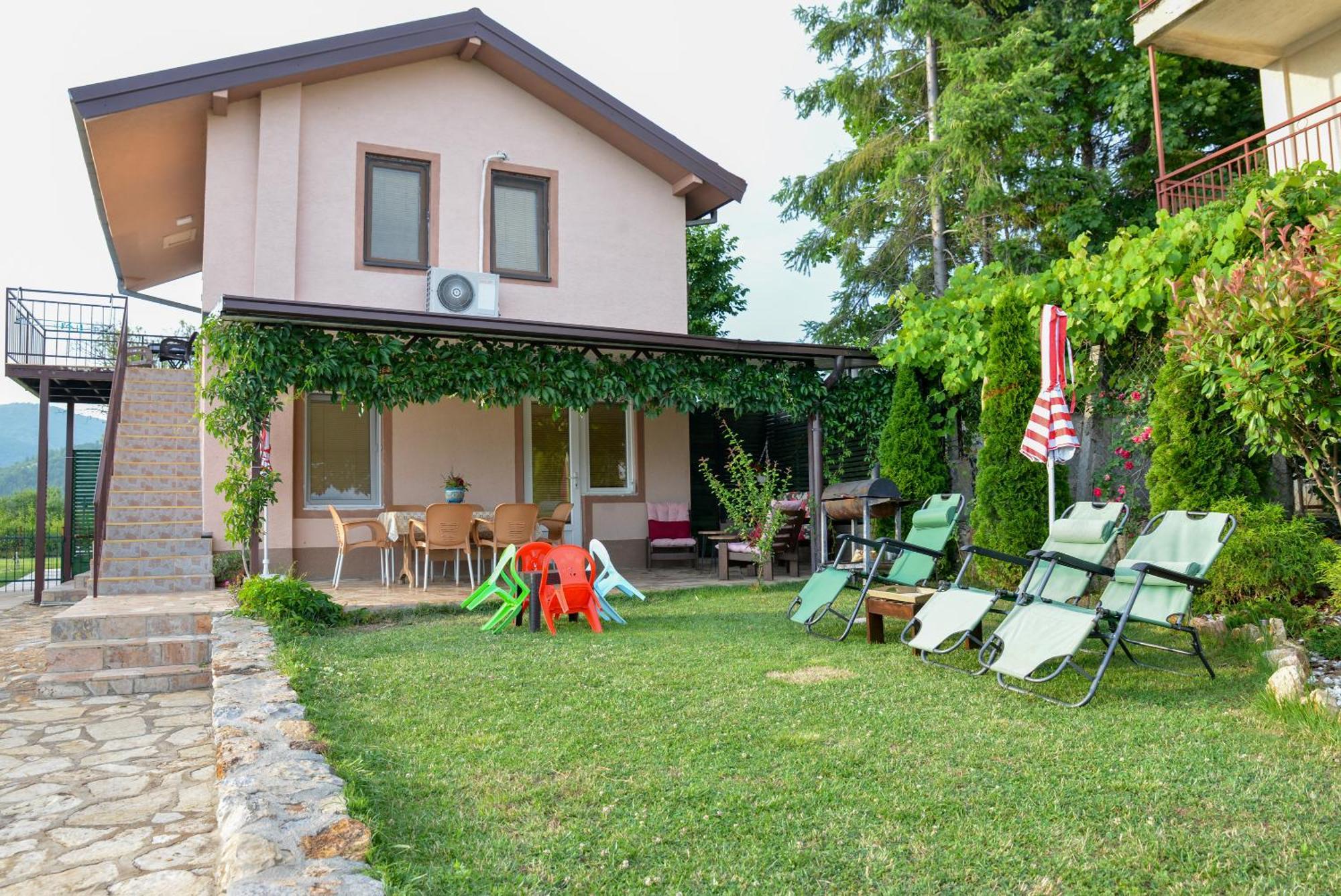 Villa Silva Ohrid Bagian luar foto